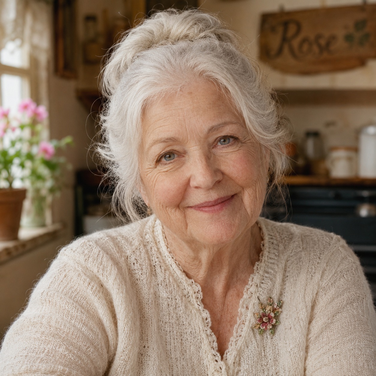 Grandma Rose — OnlyGrandz founder mascot